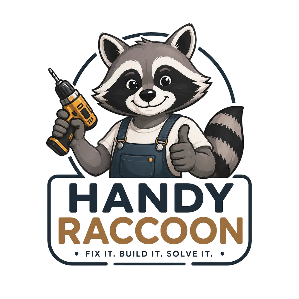 Handy Raccoon: Fix it. Build it. Solve it.